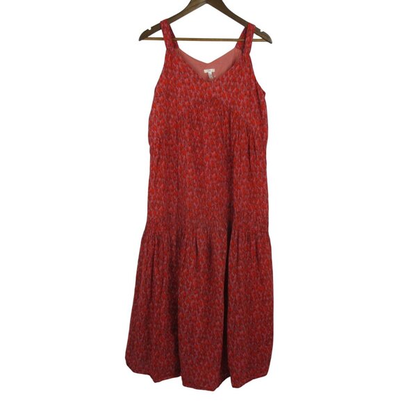 Joie Maxi Dress Tiered Sleeveless Flowing Summer Boho Size S Tea Rose $248 - Picture 6 of 8